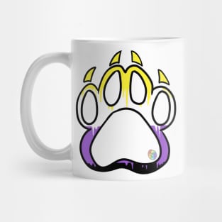 Non-Binary Pride Melt 2021 - Materia Merch Mug